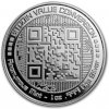 Silver Shield Mince stříbrná mince Bitcoin Value Conversion 1 oz