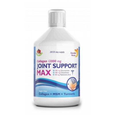 Swedish Nutra Joint Max 12000 mg bez cukru s kolagenem 500 ml – Hledejceny.cz