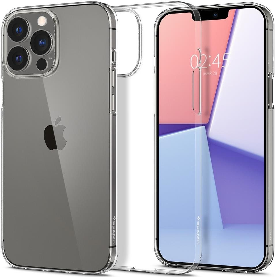 Pouzdro Spigen Air Skin, crystal clear - iPhone 13 Pro Max