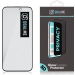 OBAL:ME Privacy 5D Tvrzené Sklo pro Apple iPhone 15 Pro Max Black 8596311253553 – Zboží Živě