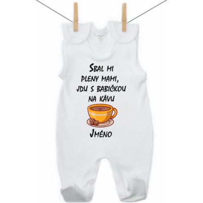 Boodyy Dupačky Sbal mi pleny mami jdu s babičkou na kávu – Zboží Dáma