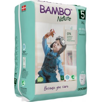 Bambo Nature Pants 5 XL 12-18 kg 19 ks