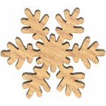 Naše galanterie Sněhová vločka B 3cm – Hledejceny.cz