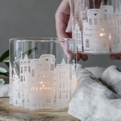 Majas Cottage Svícen Home is my happy place 10x10 cm – Sleviste.cz