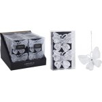 Koopman International b.v. Závěsná dekorace motýl 11 cm 2ks – Hledejceny.cz