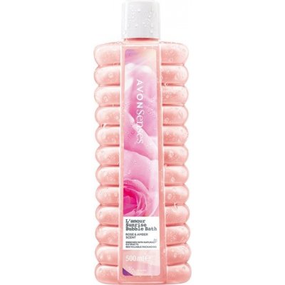 Avon Senses L´Amour Sunrise pěna do koupele s vůní růže a ambry 500 ml – Zbozi.Blesk.cz