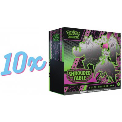 Pokémon TCG Shrouded Fable Elite Trainer Box Case – Hledejceny.cz