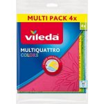 Vileda Multiquattro Colors 164519 hadřík 36 × 34 cm 4 ks – Hledejceny.cz