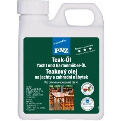 PNZ Olej na teakové dřevo 1 l přírodní – Hledejceny.cz