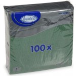 Wimex ubrousky 1V tmavě zelené 100ks 33x33cm – Zboží Dáma
