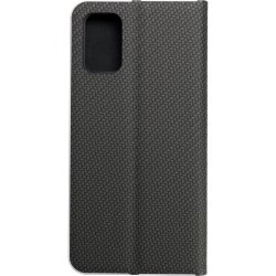 Pouzdro Forcell LUNA Book Carbon SAMSUNG Galaxy A03s černé