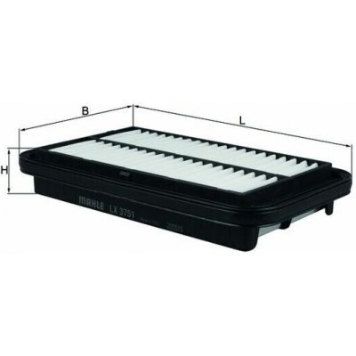 MAHLE ORIGINAL Vzduchový filtr LX3751 – Hledejceny.cz