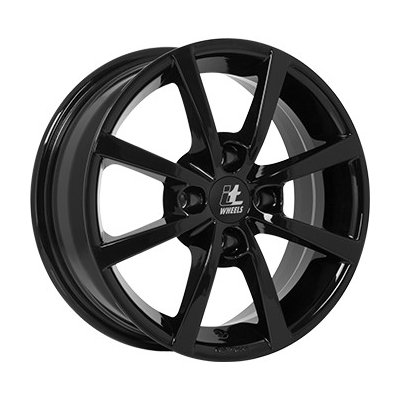 itWheels alisia 6,5x16 4x108 ET26 gloss black – Zboží Mobilmania