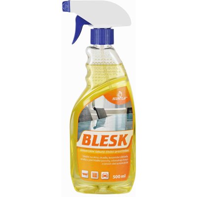 Satur Blesk skla a lesklé povrchy 500 ml – Zboží Dáma
