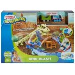 Fisher Price Mašinka Tomáš Adventures Dino Blast – Zboží Mobilmania