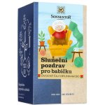 Sonnentor Sluneční pozdrav pro babičku BIO čaj porcovaný dvoukomorový 45 g – Zboží Dáma