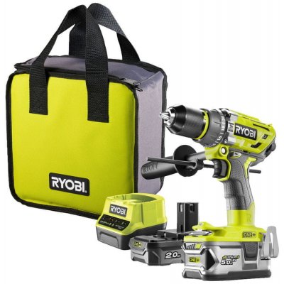 RYOBI R18PD7-252S + 5.0Ah + 2.0Ah