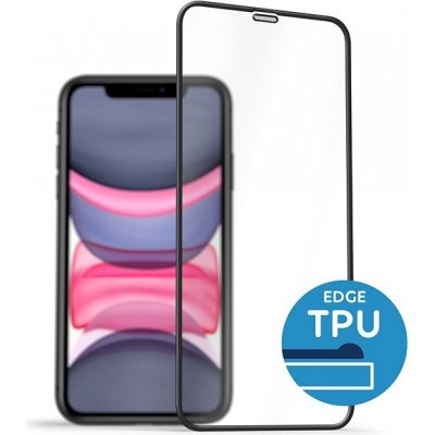 AlzaGuard 2.5D Glass with TPU Frame pro iPhone 11 Pro / X / XS černé AGD-TGTF003B – Zboží Mobilmania