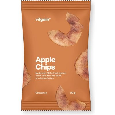 Vilgain Jablečné chipsy skořice 30 g – Zboží Dáma