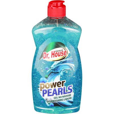 Dr. House GEL na mytí nádobí Premium Power Pearls 500 ml – Zboží Dáma