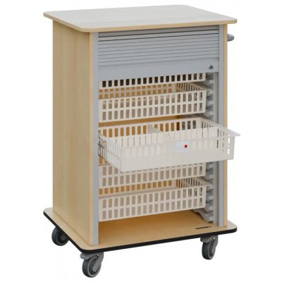 DEXTER 25 ABS vozík boxový, roletový, 1180x780x620 mm, javor horský – Hledejceny.cz