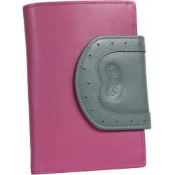Nivasaža N220 PIC PG dámská kožená peněženka růžová