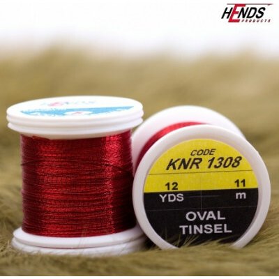 Hends HE OVAL TINSEL - ČERVENÁ – Hledejceny.cz