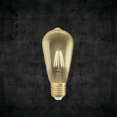 Osram žárovka LED Vintage, E27, 7 W, teplá bílá 2 400 K