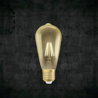 Osram žárovka LED Vintage, E27, 7 W, teplá bílá 2 400 K – Zboží Živě