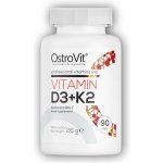 OstroVit Vitamin D3 + K2 + Vápník 90 tablet – Hledejceny.cz