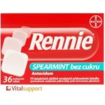 RENNIE SPEARMINT BEZ CUKRU POR 680MG/80MG TBL MND 36 – Hledejceny.cz