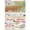 Nástěnné mapy Österreich im Überblick 120 × 160 cm