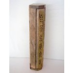 Mani Bhadra Stojánek na vonné tyčinky Buddha dřevěný 28 cm – Zboží Mobilmania