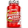 Vitamín a minerál Amix Super Vitamin D3 2500I.U. with Calcium 120 kapslí