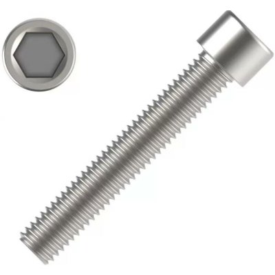 Šroub válc.hlava imbus M8x30 ZB DIN 912 8.8. – Sleviste.cz