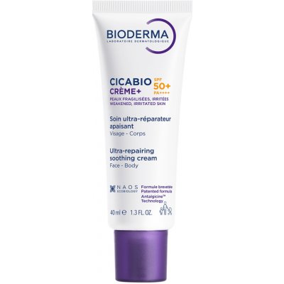 Bioderma Cicabio Crème+ SPF50+ Regenerační krém pro prevenci pigmentových skvrn 40 ml – Zboží Dáma