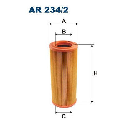 Vzduchový filtr FILTRON AR 234/2 – Hledejceny.cz
