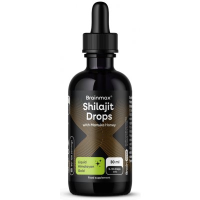 BrainMax Shilajit Drops with Manuka Honey 30 ml – Hledejceny.cz