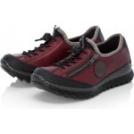 Rieker polobotky M6269-00 červená – Zboží Dáma