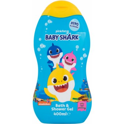 Pinkfong Baby Shark dětský sprchový gel 400 ml – Zboží Mobilmania