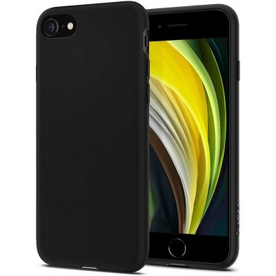 Pouzdro Spigen Liquid Crystal Apple iPhone 7 / 8 / SE 2020/2022 černé – Zboží Mobilmania