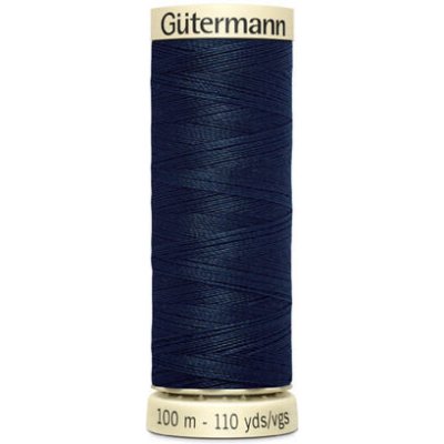 Nit PES Gütermann 100 (100m) - univerzální barva 487 - modrá – Sleviste.cz