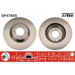 Brzdový kotouč TRW DF4764S