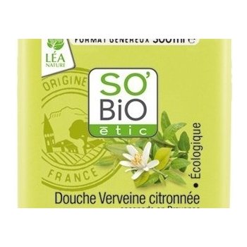 SO´BIO Bio sprchový gel citronová verbena 300 ml