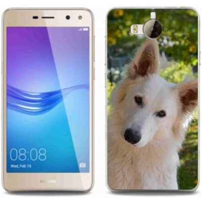 Pouzdro mmCase Gelové Huawei Y6 (2017) - bílý švýcarský ovčák 1 – Zbozi.Blesk.cz