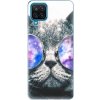 Pouzdro a kryt na mobilní telefon Pouzdro iSaprio - Galaxy Cat Samsung Galaxy A12