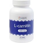 Vieste L-carnitin 500 50 tablet – Zboží Mobilmania