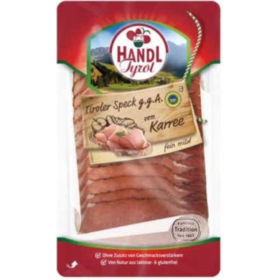 Handl Tyrol Tyrolský špek sušený pečený plátky 80 g – Zboží Dáma