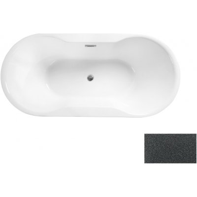 Besco Navia 160 x 80 cm VANNAVIA160G3 – Hledejceny.cz