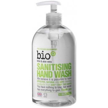 Bio-D tekuté mýdlo aloe vera a limetka 500 ml